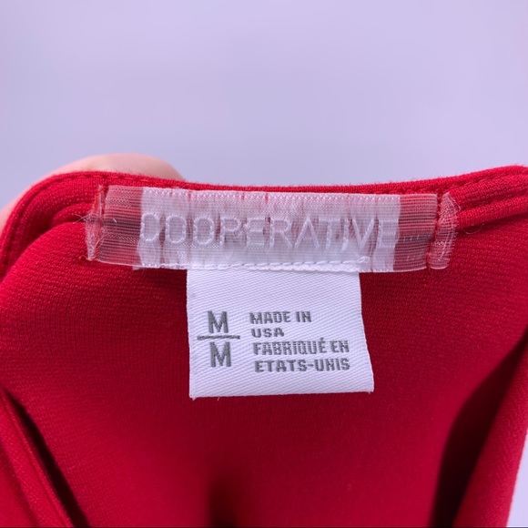 Cooperative Red Fit and Flare Mini Dress Size M - Picture 5 of 8